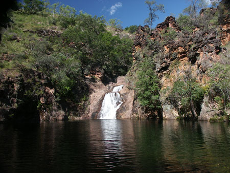 Top Falls, Barramundi Creek, April