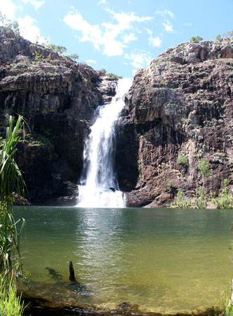 Gunlom Falls, April