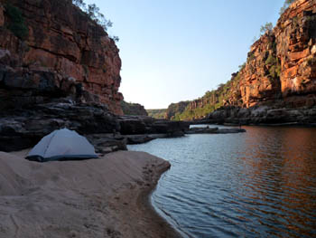 Campsite, Charnley River
