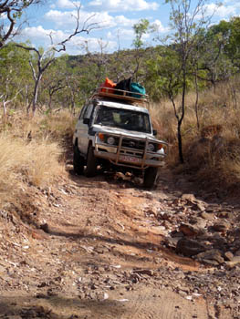 Easy driving on the Munja track