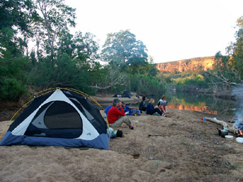 Carson River campsite