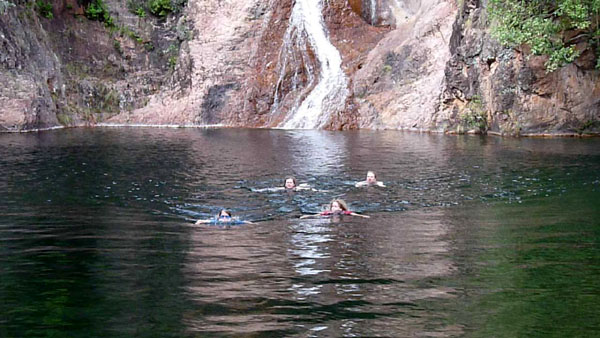Click to see a short video. Emerald Pool