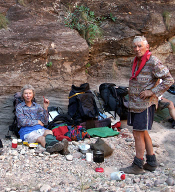 John and Robin in the Bungles, May 2005