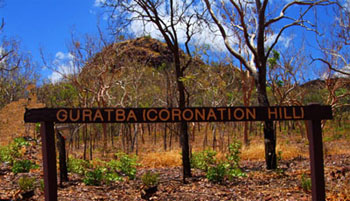 Coronation Hill sign, Kakadu