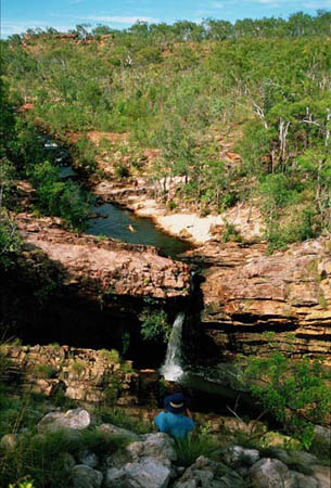 Upper Falls, Kurrundie Creek, April