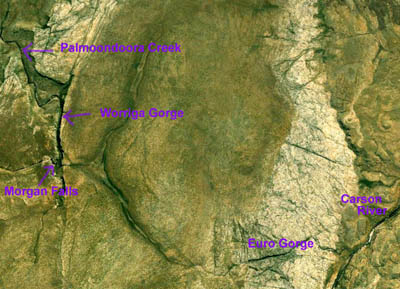 Western Drysdale by Google Earth