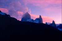 Sunset on the Torres del Paine