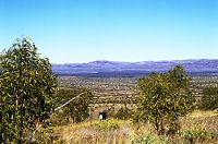 View toward Wittenoom Gorge from plateau, photo R Willis